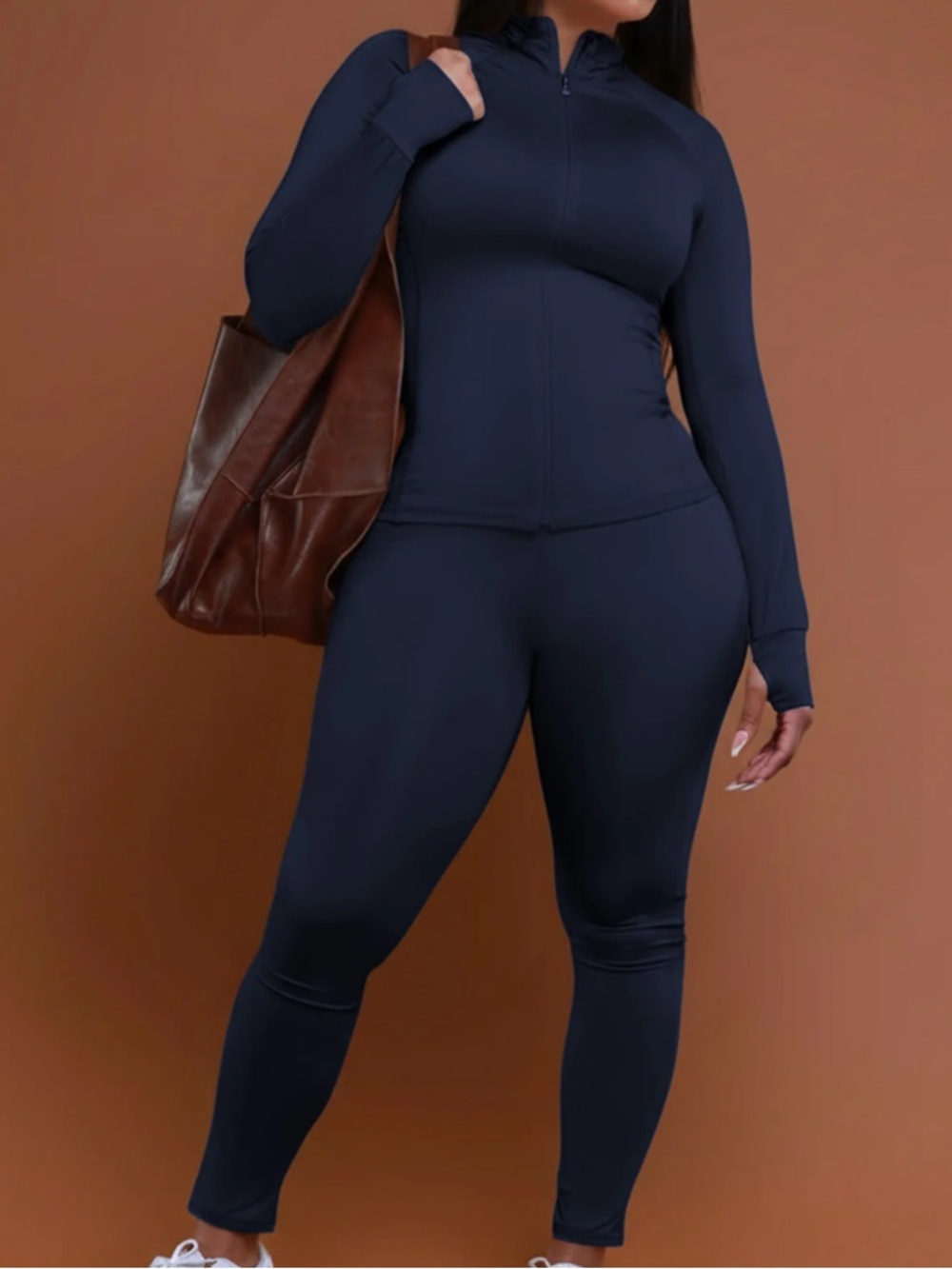 Boutique | Navy Blue Active Set